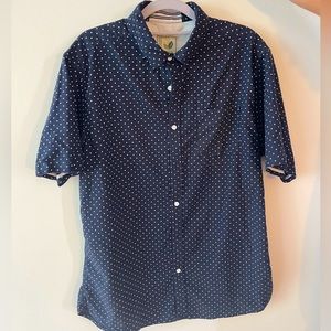 Men’s Short Sleeve Button Down (100% organic cotton)